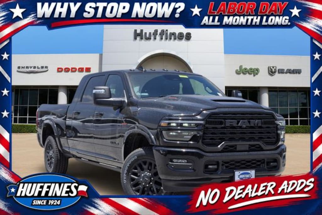 New 2026 Ram 3500 LIMITED MEGA CAB 4X4 6'4 BOX Pickup