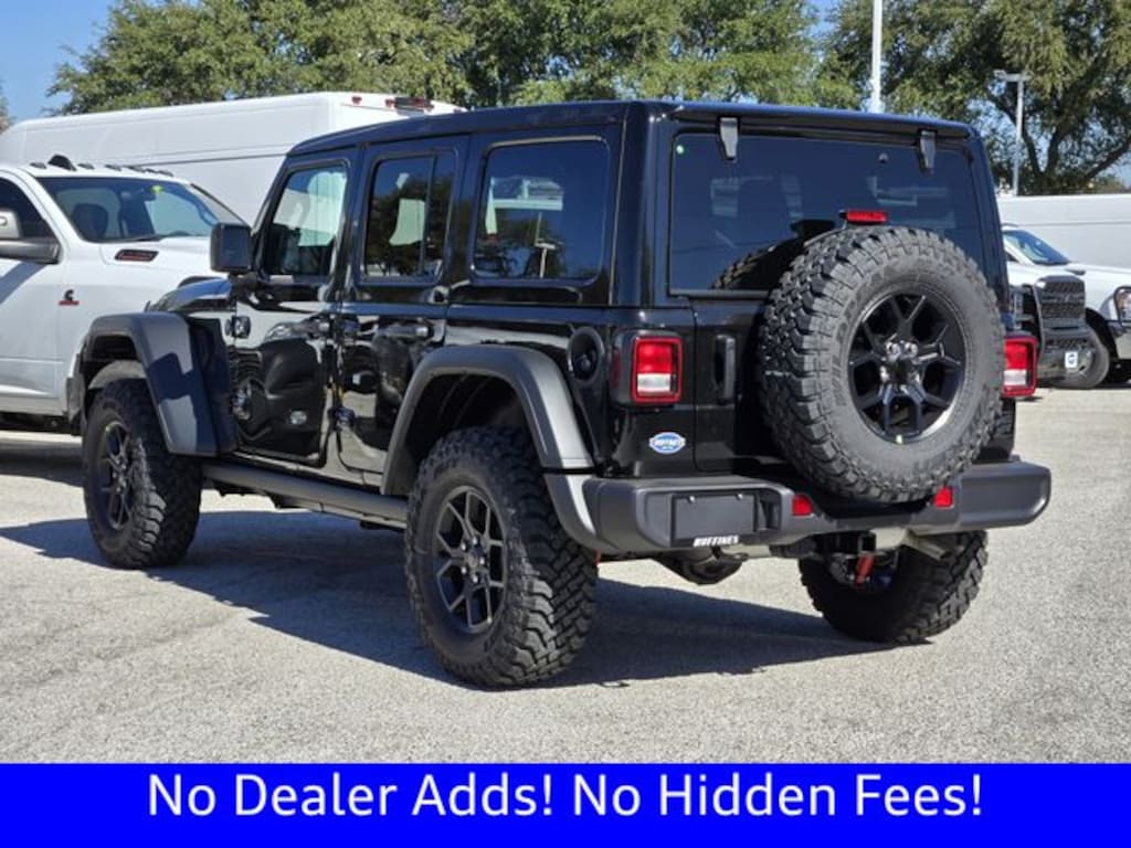 New 2026 Jeep Wrangler 4-DOOR WILLYS Sport Utility