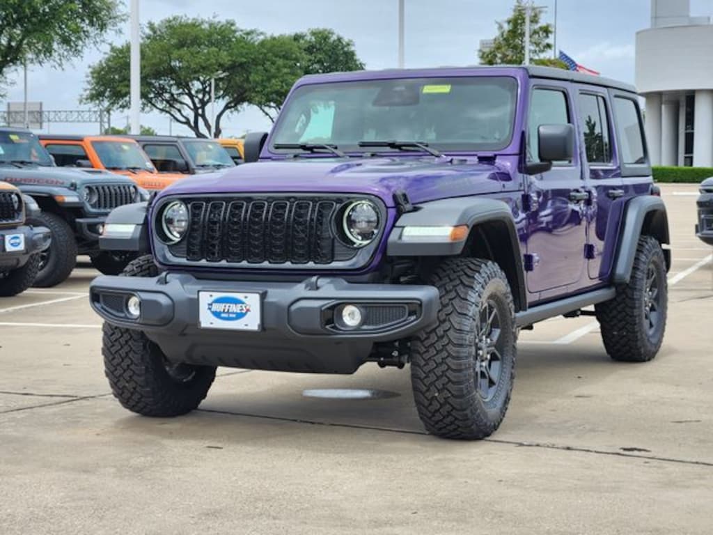 New 2026 Jeep Wrangler 4-DOOR WILLYS Sport Utility