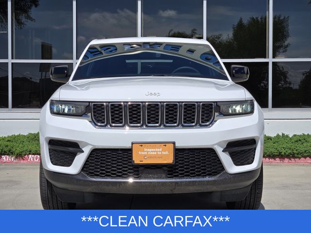 Certified 2024 Jeep Grand Cherokee Laredo with VIN 1C4RJHAG0RC188173 for sale in Lewisville, TX