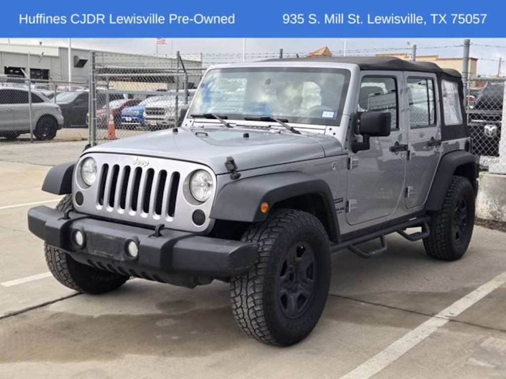 Certified 2017 Jeep Wrangler Unlimited Sport SUV