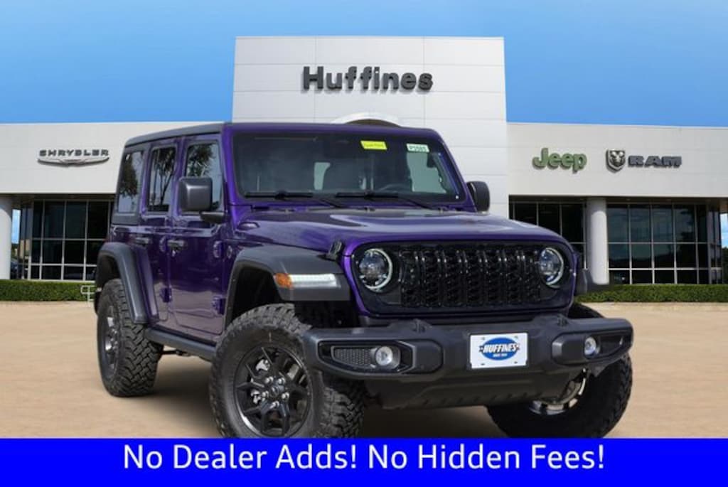 New 2026 Jeep Wrangler 4-DOOR WILLYS Sport Utility