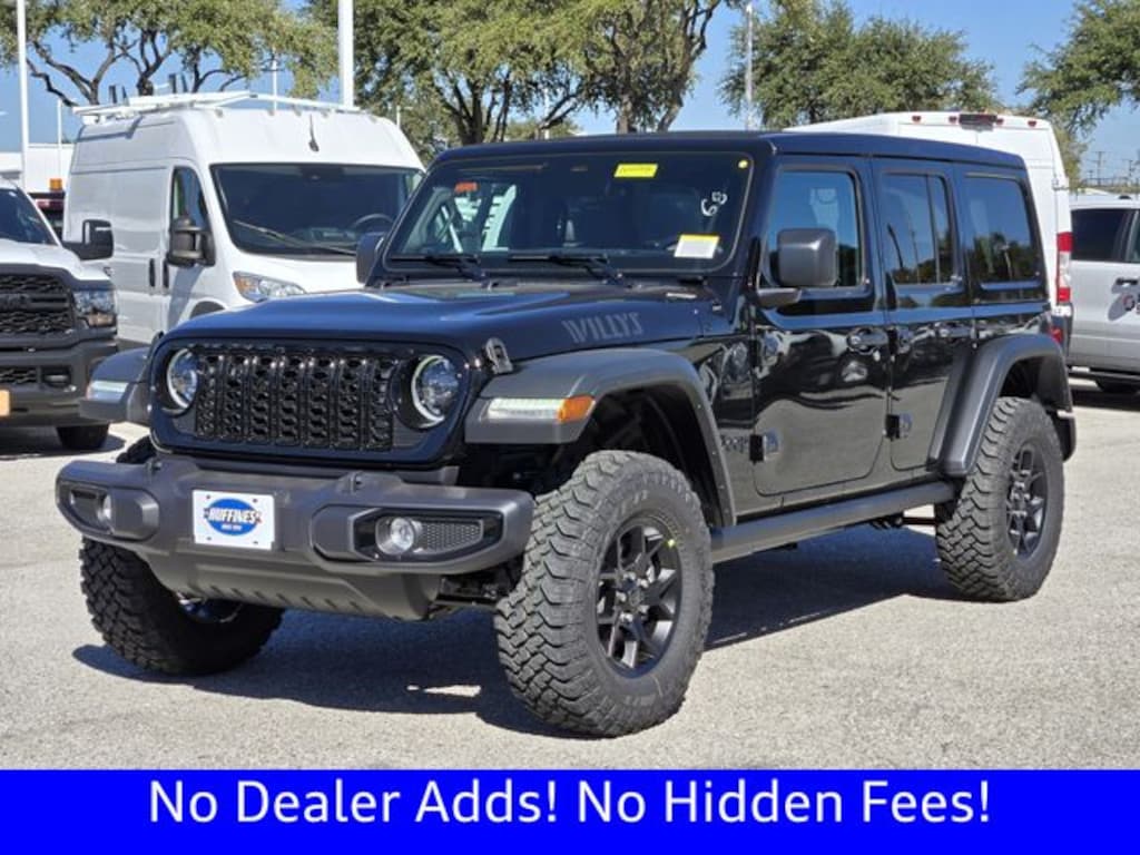 New 2026 Jeep Wrangler 4-DOOR WILLYS Sport Utility