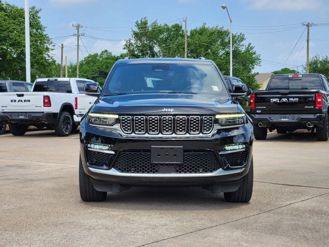 Certified 2022 Jeep Grand Cherokee Summit 4xe with VIN 1C4RJYE66N8721237 for sale in Plano, TX