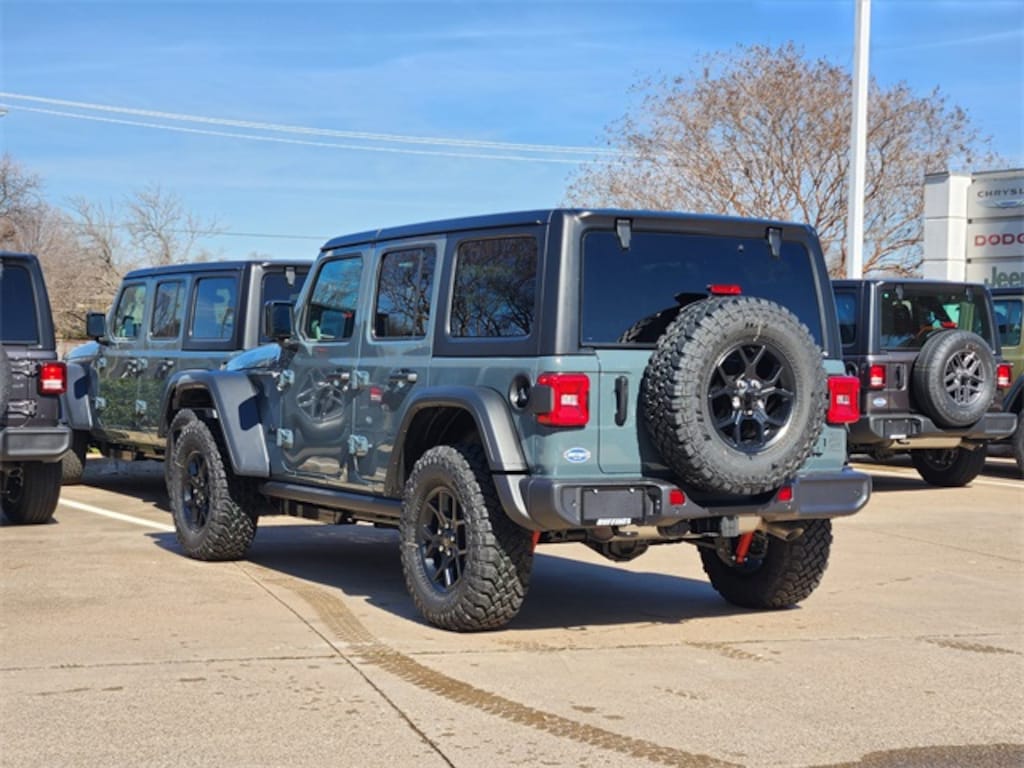 New 2026 Jeep Wrangler 4-DOOR WILLYS Sport Utility