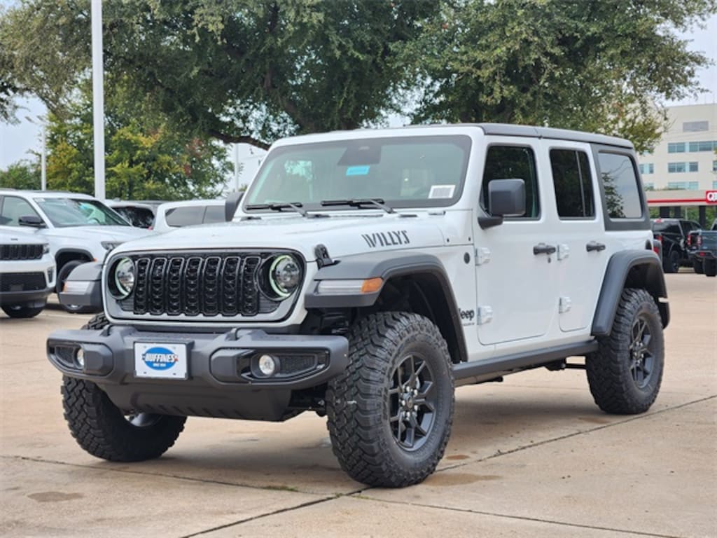 New 2026 Jeep Wrangler 4-DOOR WILLYS Sport Utility