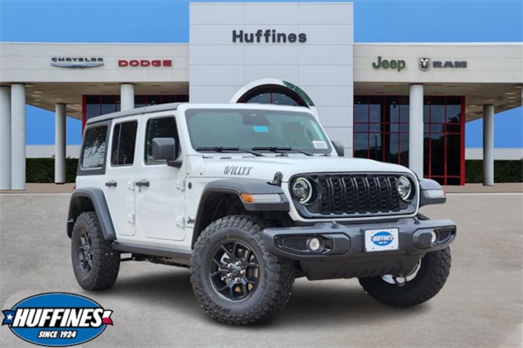 New 2026 Jeep Wrangler 4-DOOR WILLYS Sport Utility