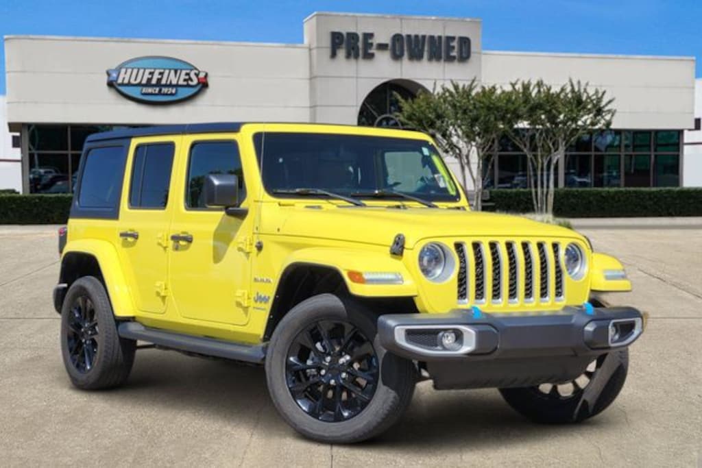 Certified 2023 Jeep Wrangler 4xe Sahara SUV