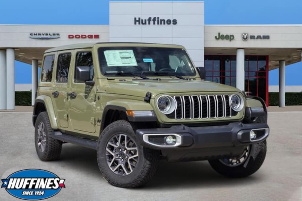 New 2026 Jeep Wrangler 4-DOOR SAHARA Sport Utility