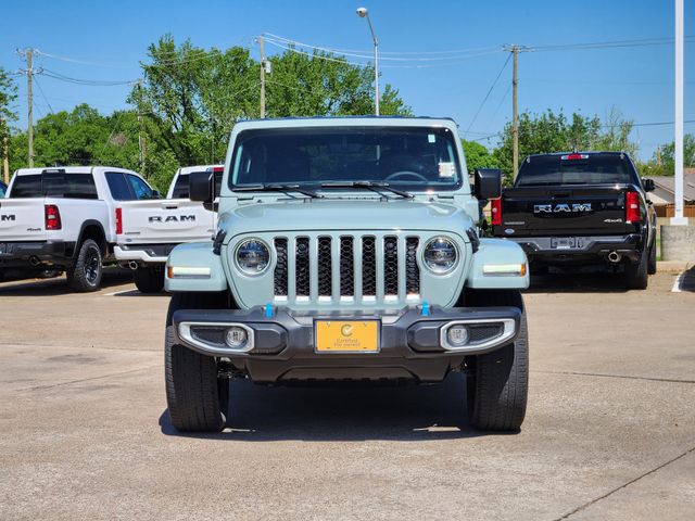 Certified 2023 Jeep Wrangler 4xe Sahara 4XE with VIN 1C4JJXP63PW605724 for sale in Plano, TX