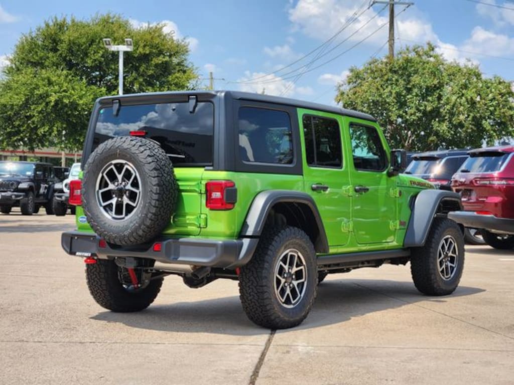 New 2025 Jeep Wrangler 4-DOOR RUBICON Sport Utility