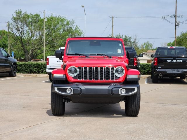 Used 2025 Jeep Wrangler 4xe Sahara 4XE with VIN 1C4RJXP63SW600163 for sale in Plano, TX