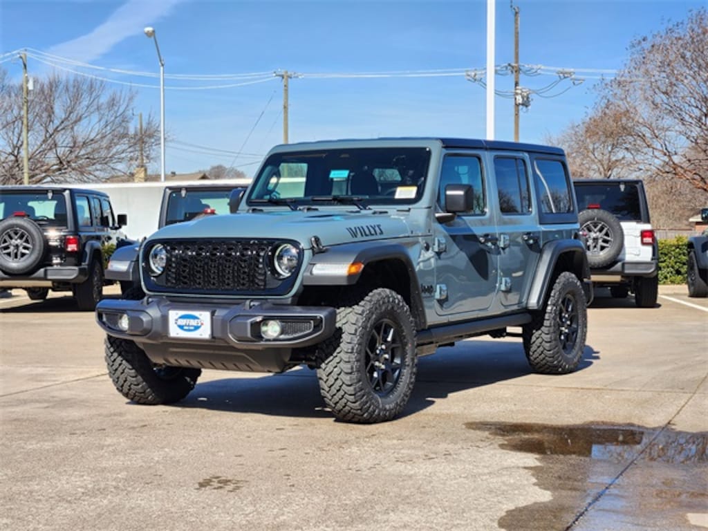 New 2026 Jeep Wrangler 4-DOOR WILLYS Sport Utility