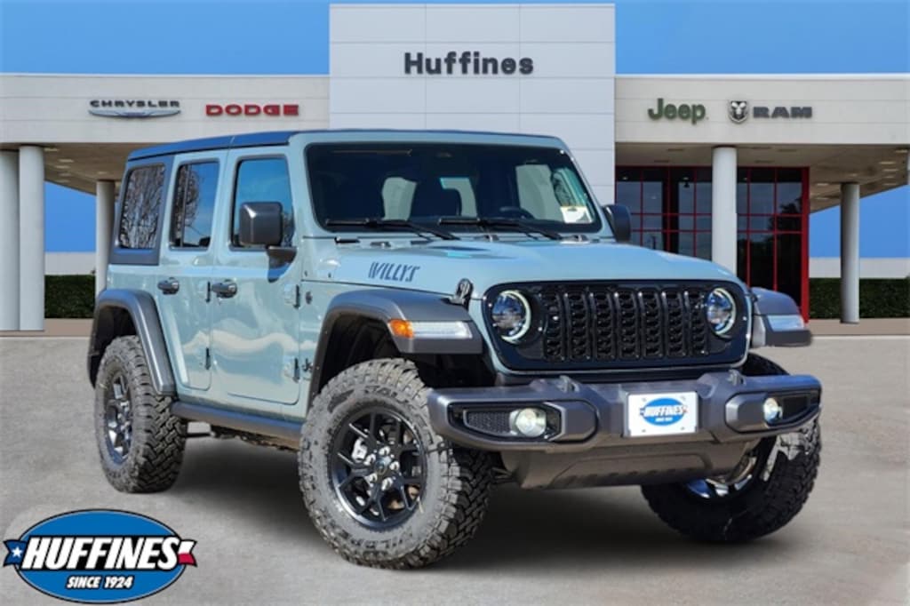New 2026 Jeep Wrangler 4-DOOR WILLYS Sport Utility