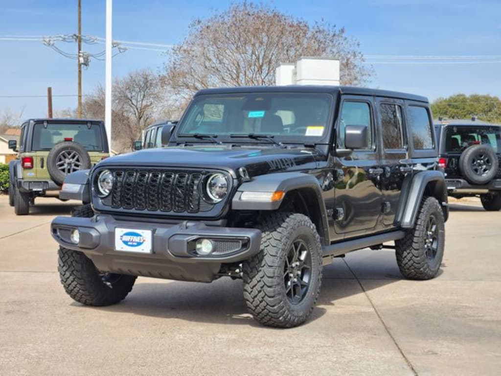 New 2026 Jeep Wrangler 4-DOOR WILLYS Sport Utility