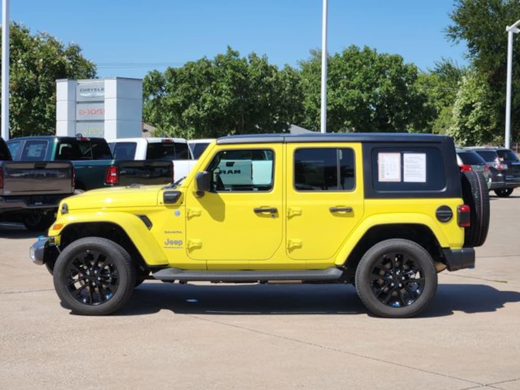 Certified 2023 Jeep Wrangler 4xe Sahara SUV