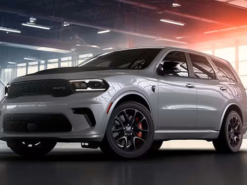 grey 2025 Dodge Durango