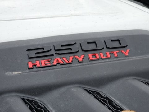 RAM 2500 HD hood emblem