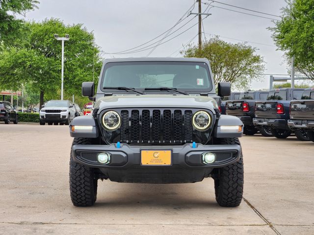 Used 2023 Jeep Wrangler 4xe Willys 4XE with VIN 1C4JJXN63PW612952 for sale in Plano, TX