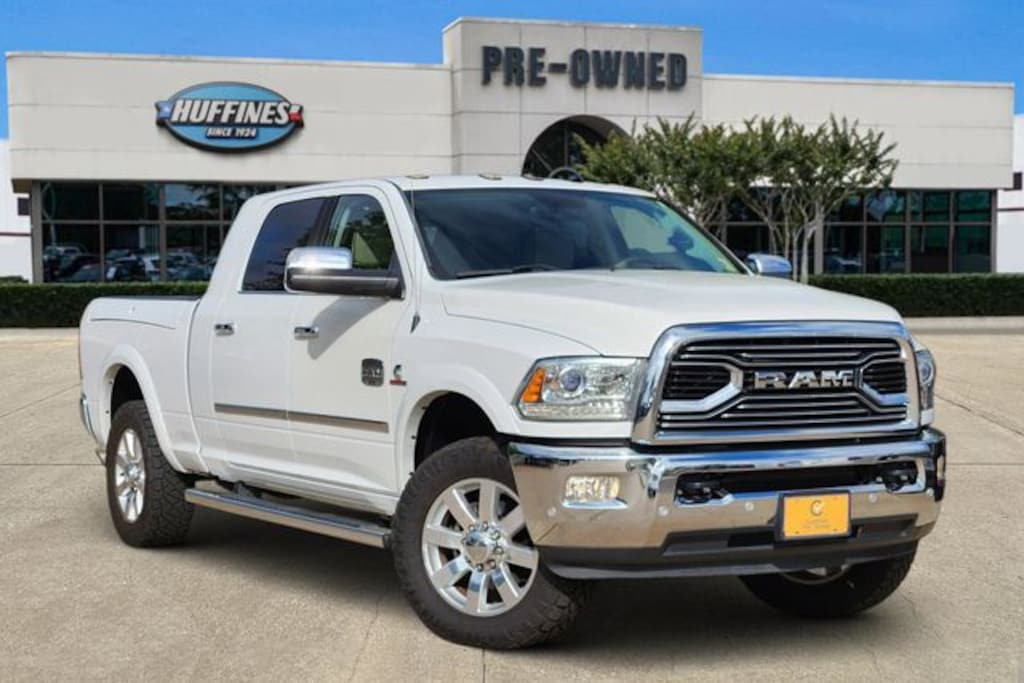 Certified 2018 Ram 3500 Laramie Longhorn Truck Mega Cab