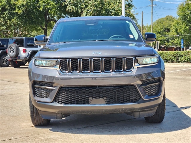 Certified 2023 Jeep Grand Cherokee Laredo with VIN 1C4RJHAGXP8911592 for sale in Plano, TX