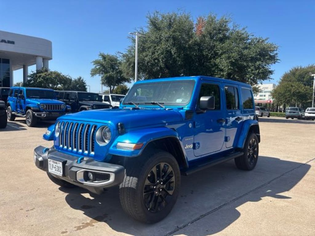 Certified 2023 Jeep Wrangler 4xe Sahara SUV
