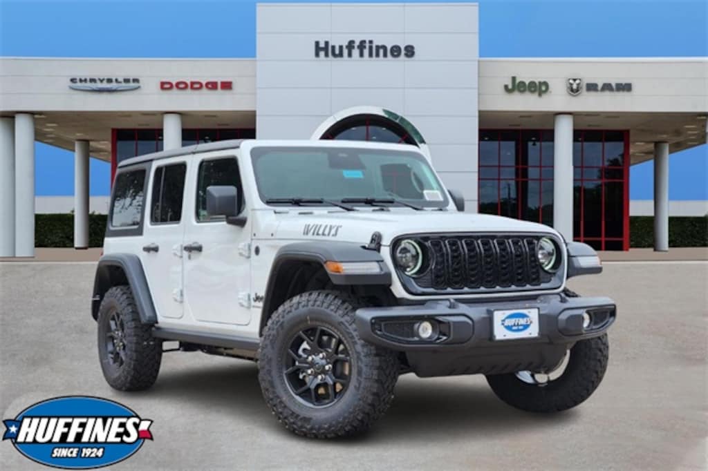 New 2026 Jeep Wrangler 4-DOOR WILLYS Sport Utility