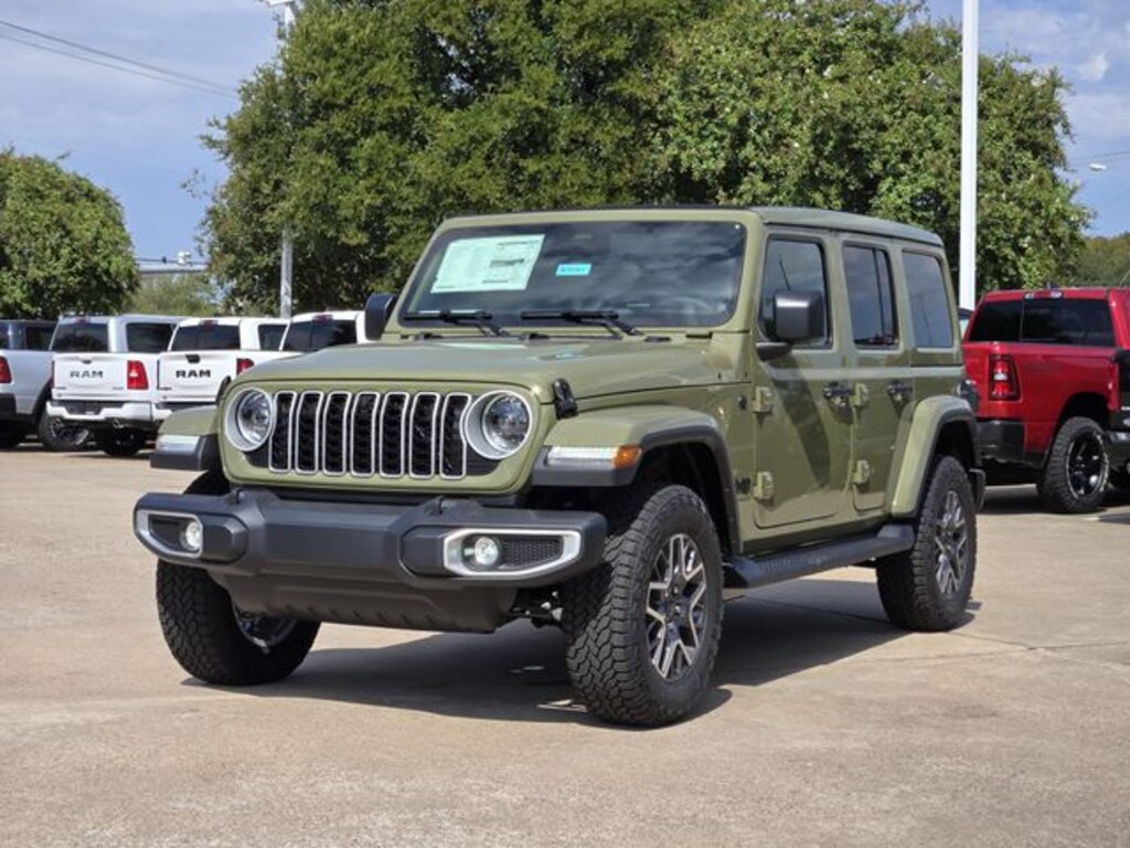 New 2026 Jeep Wrangler 4-DOOR SAHARA Sport Utility
