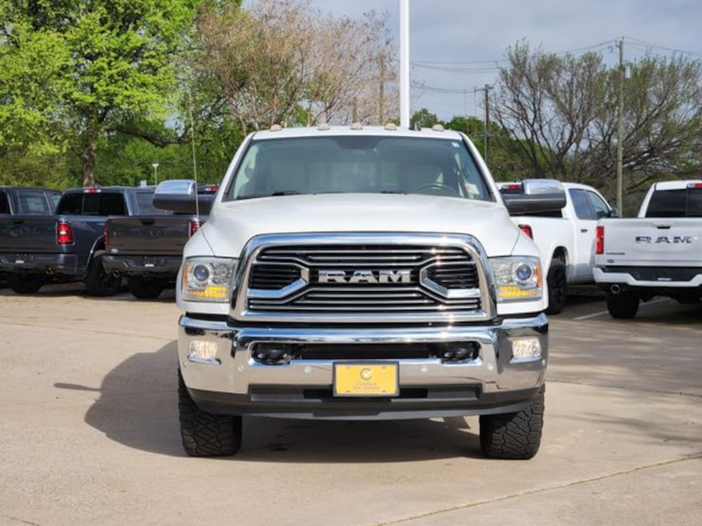Certified 2018 Ram 3500 Laramie Longhorn Truck Mega Cab