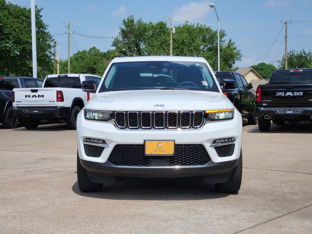Certified 2023 Jeep Grand Cherokee 4xe with VIN 1C4RJYB61PC651182 for sale in Plano, TX