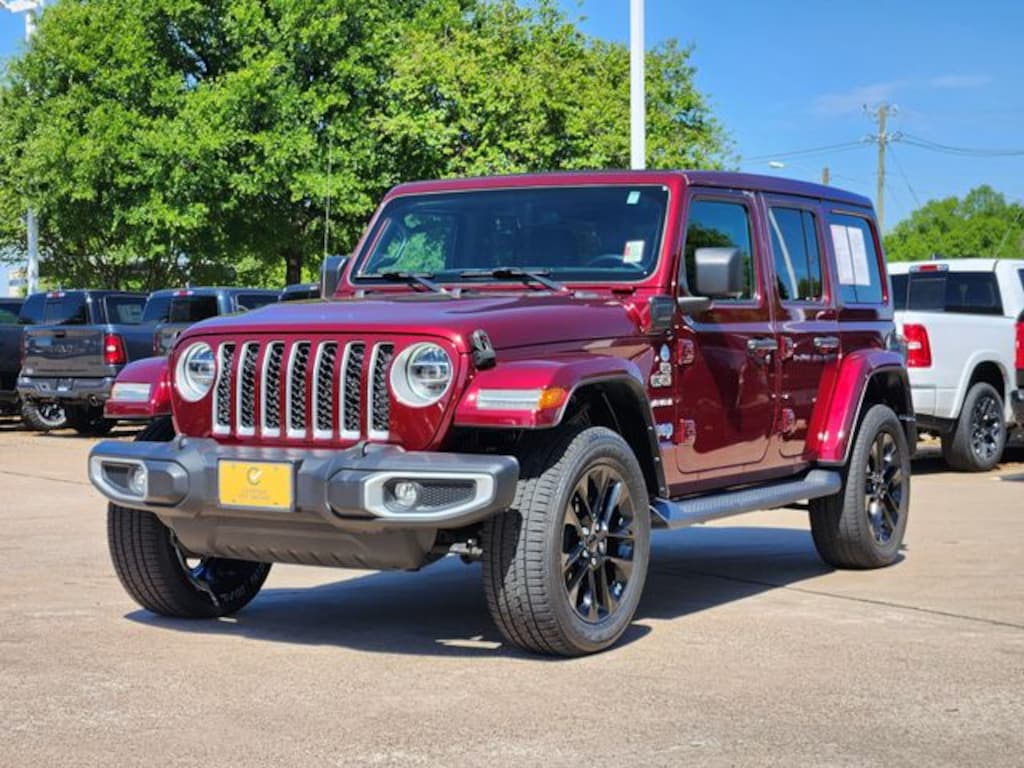 Certified 2021 Jeep Wrangler 4xe Sahara SUV