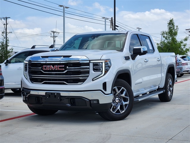 Used 2025 GMC Sierra 1500 SLT with VIN 3GTPHDED5SG179127 for sale in Plano, TX
