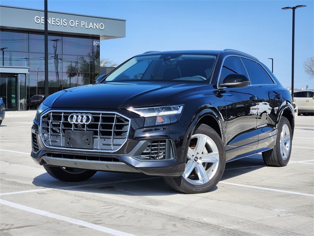 Used 2021 Audi Q8 Premium with VIN WA1AVAF16MD012836 for sale in Plano, TX