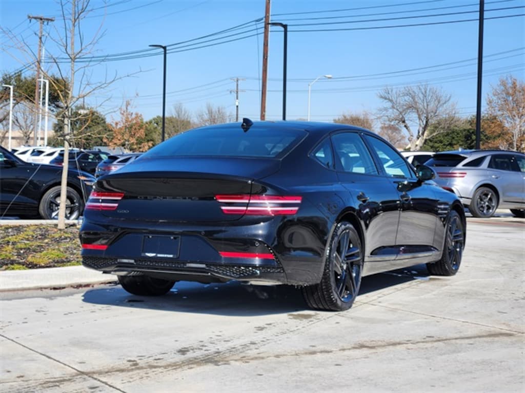 New 2026 Genesis G80 3.5T Prestige Black Sedan