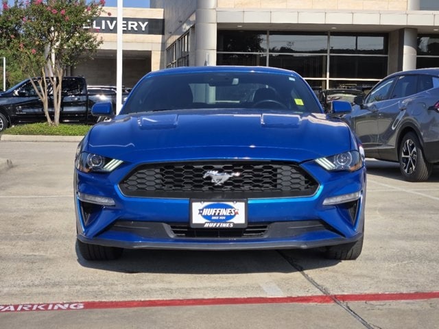 Used 2020 Ford Mustang EcoBoost with VIN 1FA6P8TH0L5145963 for sale in Mckinney, TX