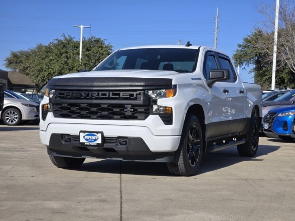 Used 2022 Chevrolet Silverado 1500 Custom Truck Crew Cab