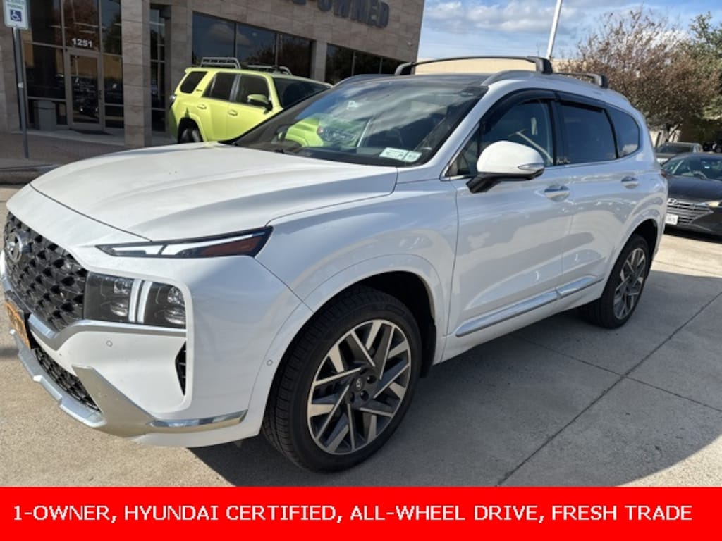 Certified 2021 Hyundai Santa Fe Calligraphy SUV