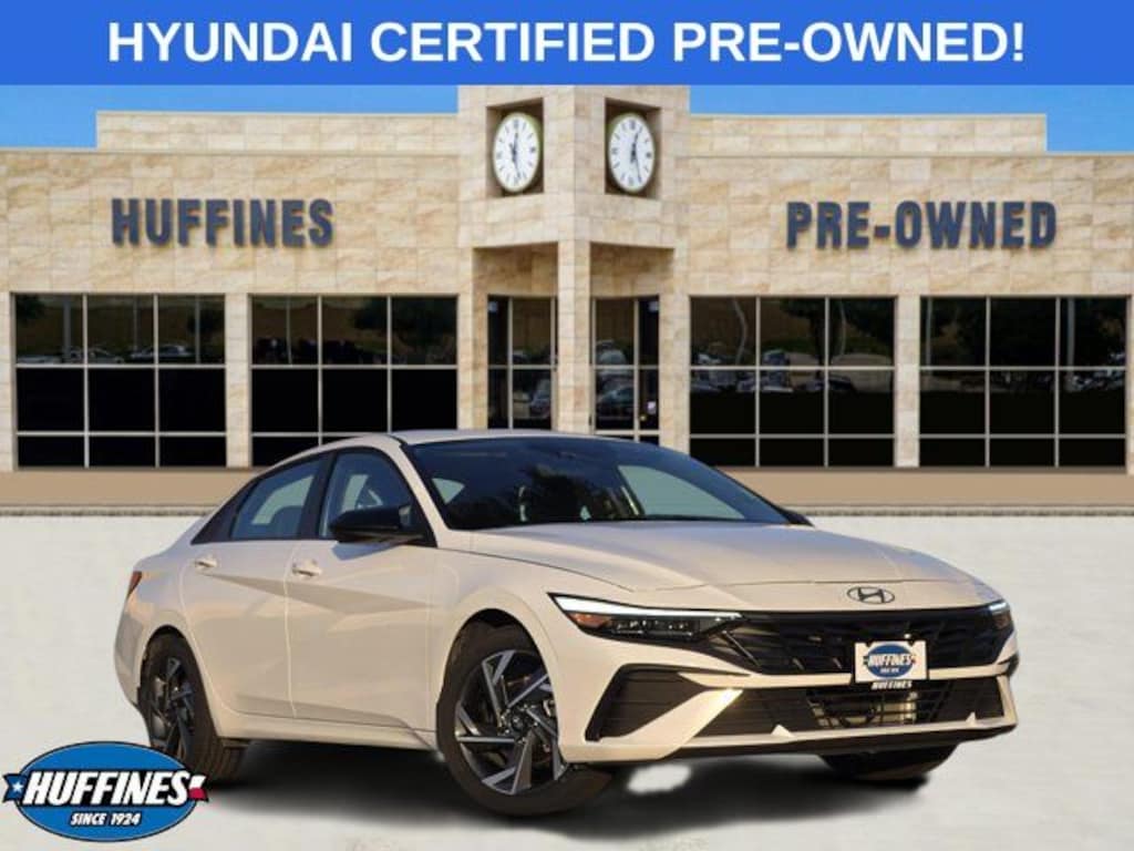 Certified 2025 Hyundai Elantra Hybrid SEL Sport Sedan