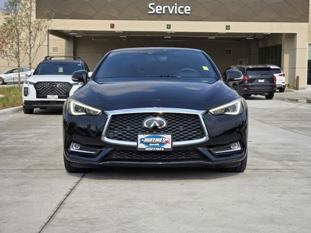 Used 2022 INFINITI Q60 Coupe LUXE with VIN JN1EV7KK0NM600003 for sale in Mckinney, TX