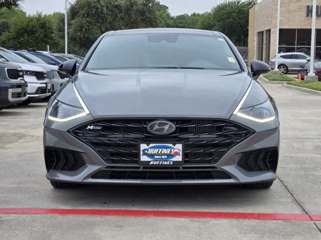 Certified 2022 Hyundai Sonata N Line with VIN 5NPEK4JC3NH146872 for sale in Mckinney, TX