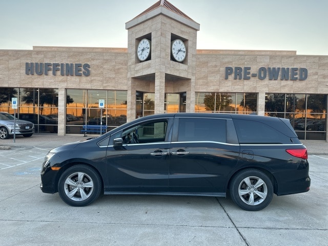 Used 2018 Honda Odyssey EX-L with VIN 5FNRL6H76JB075470 for sale in Mckinney, TX