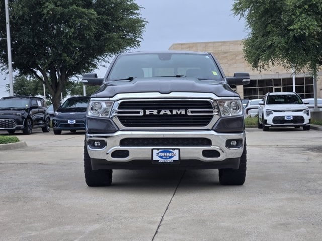 Used 2021 RAM Ram 1500 Pickup Big Horn/Lone Star with VIN 1C6SRFFT2MN668255 for sale in Mckinney, TX