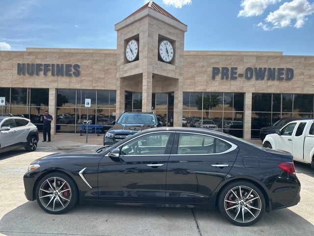 Used 2019 GENESIS G70 Advanced with VIN KMTG54LE8KU031363 for sale in Mckinney, TX