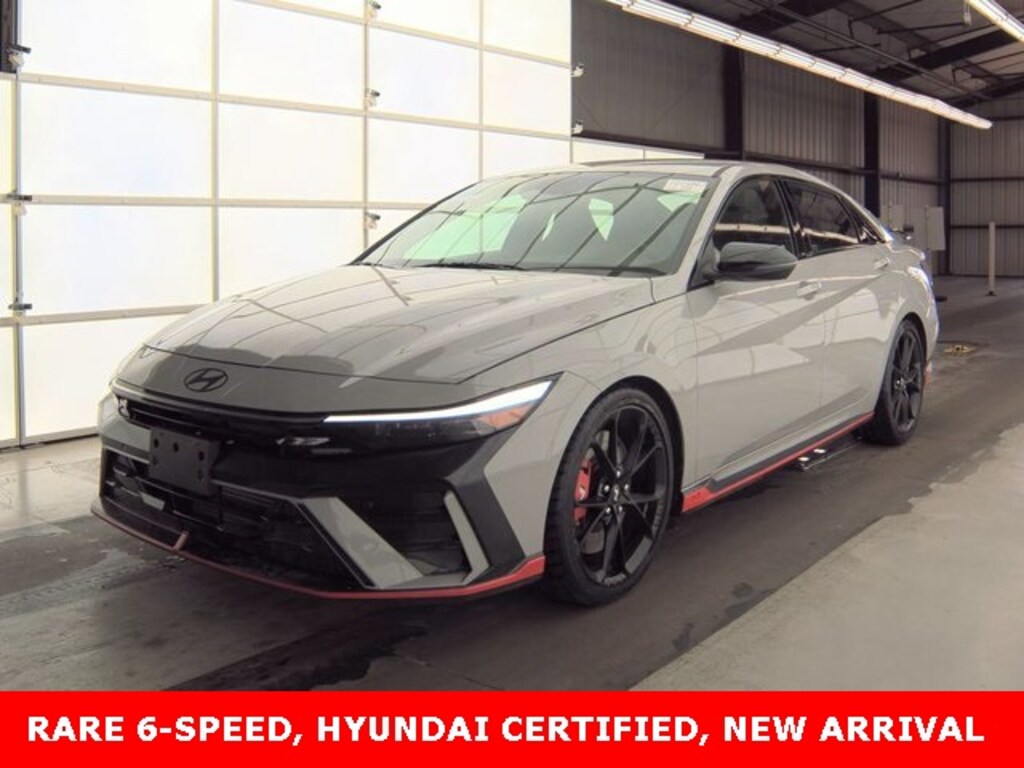 Certified 2025 Hyundai Elantra N 6-Speed Sedan