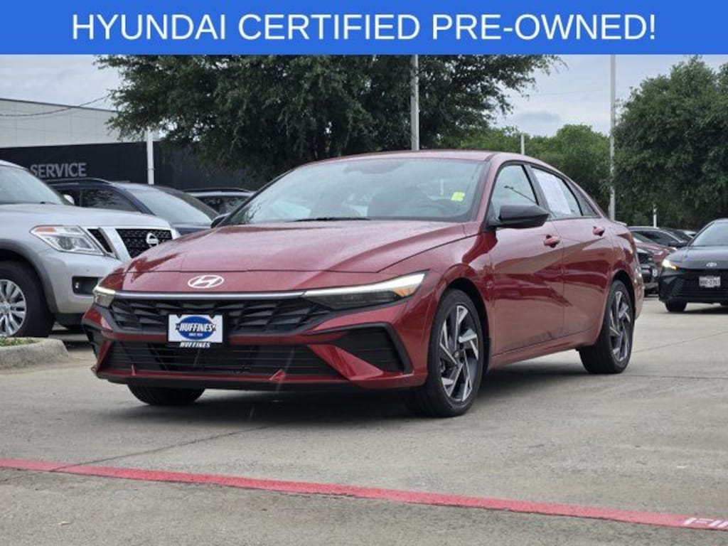 Certified 2025 Hyundai Elantra SEL Sport Sedan