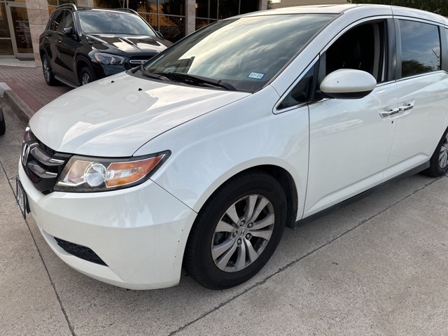 Used 2014 Honda Odyssey EX-L with VIN 5FNRL5H69EB032152 for sale in Mckinney, TX