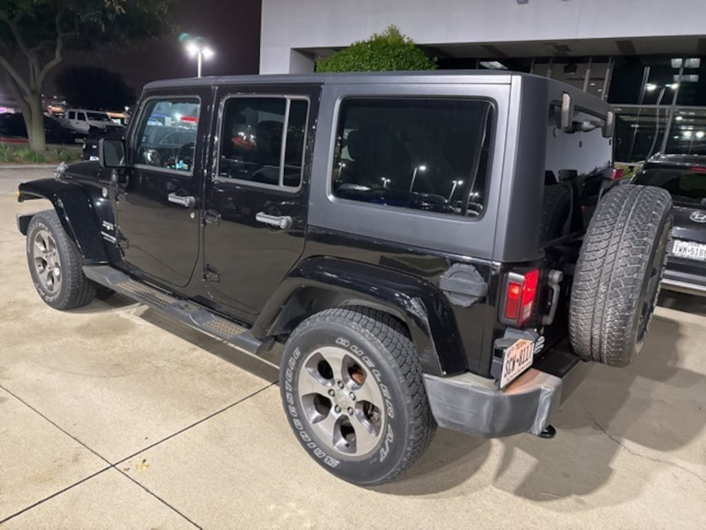 Used 2018 Jeep Wrangler JK Unlimited Sahara SUV