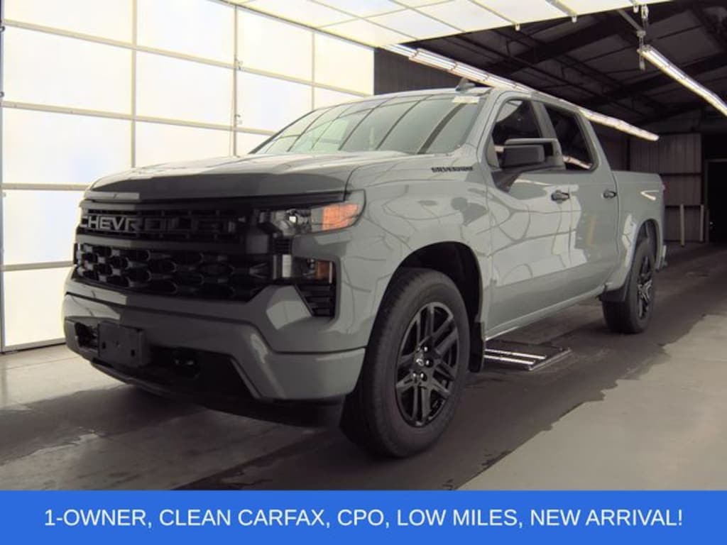 Certified 2024 Chevrolet Silverado 1500 Custom Truck