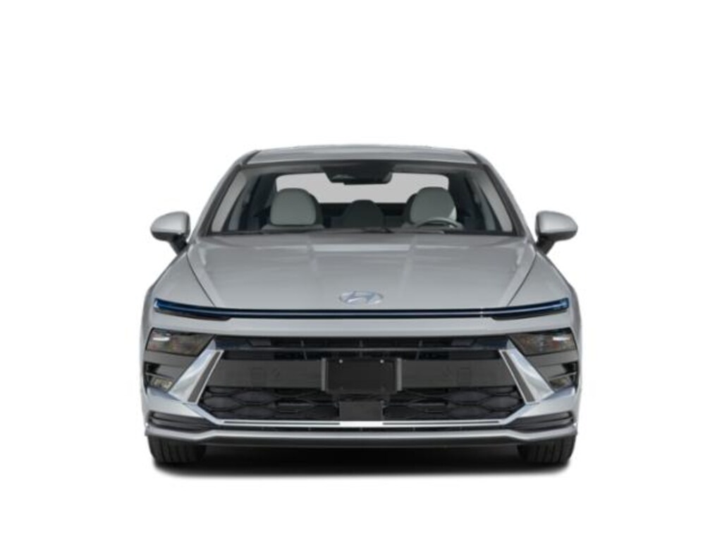 New 2027 Hyundai Sonata Hybrid Blue Sedan