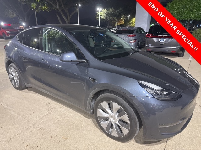 Used 2023 Tesla Model Y Long Range with VIN 7SAYGDEEXPA035053 for sale in Plano, TX